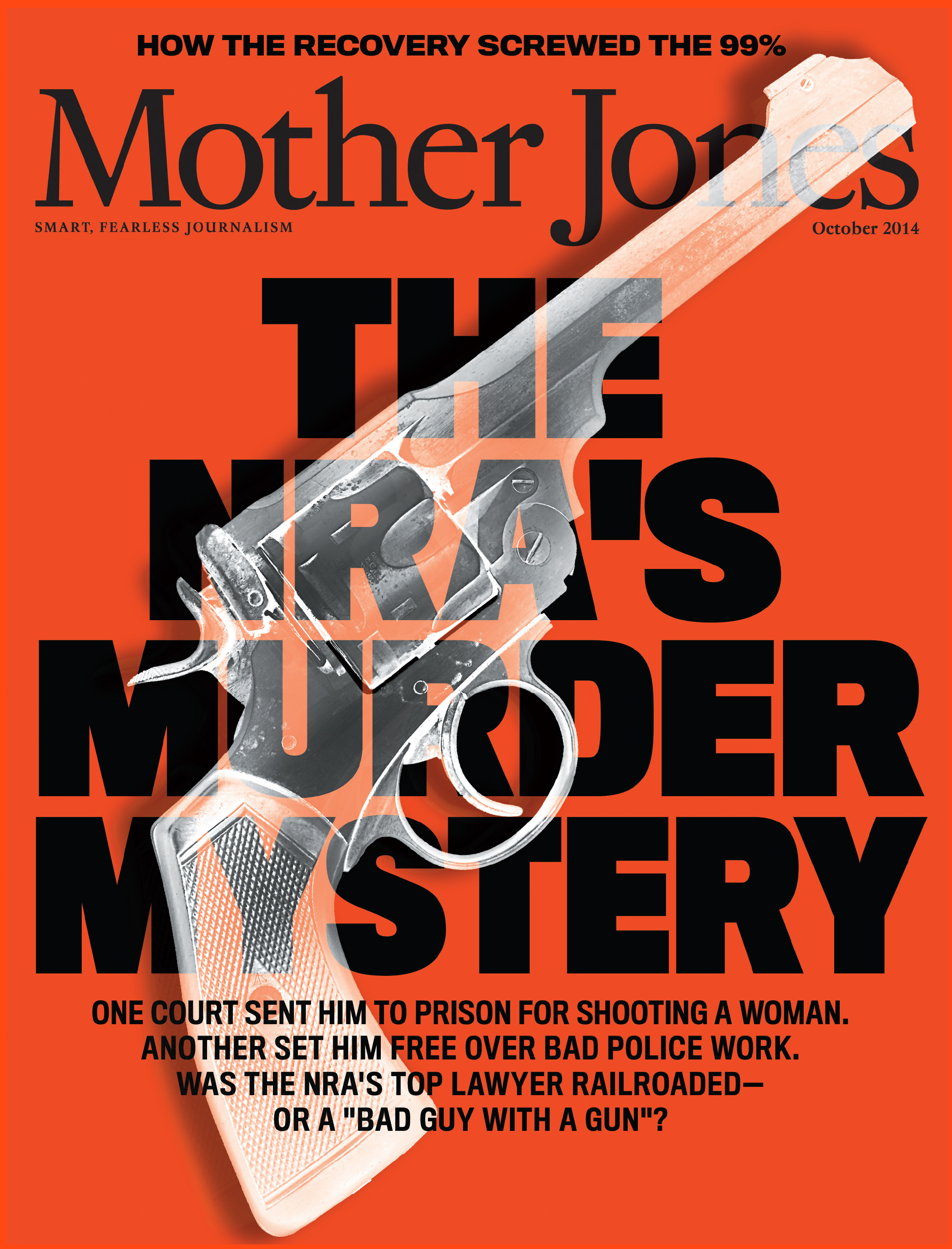 Mother Jones Magazine Cover : September + October 2014