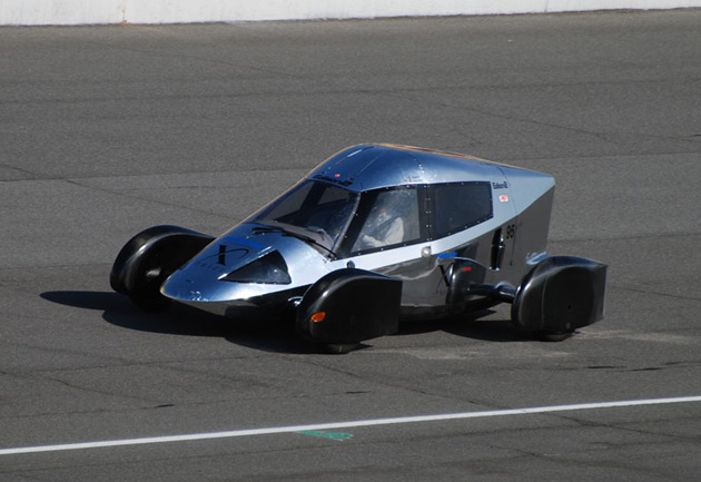 A Very Light Car competes for the X Prize.