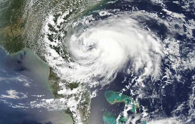 Tropical Storm Beryl, 27 May 2012. NASA