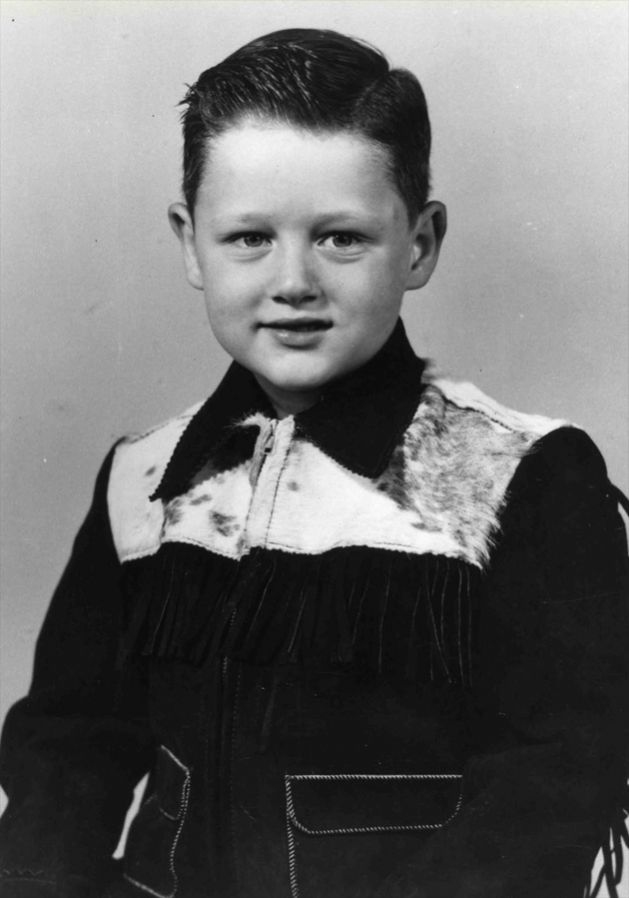 William Jefferson Blythe, age five, 1952.