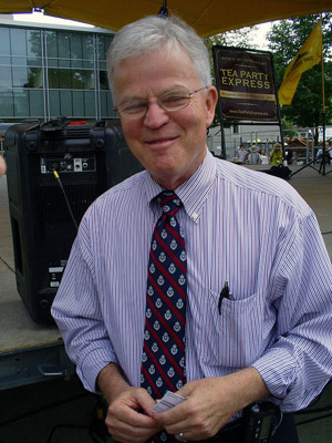 Roemer at a tea party rally in Manchester, New Hampshire thebudman623/Flickr