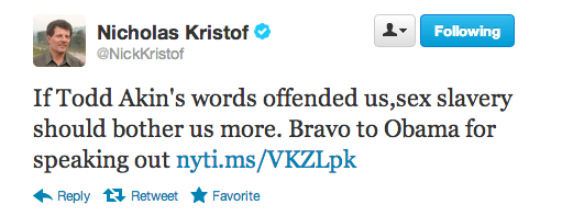 Obama's order applauded by activists like Nicholas Kristof.