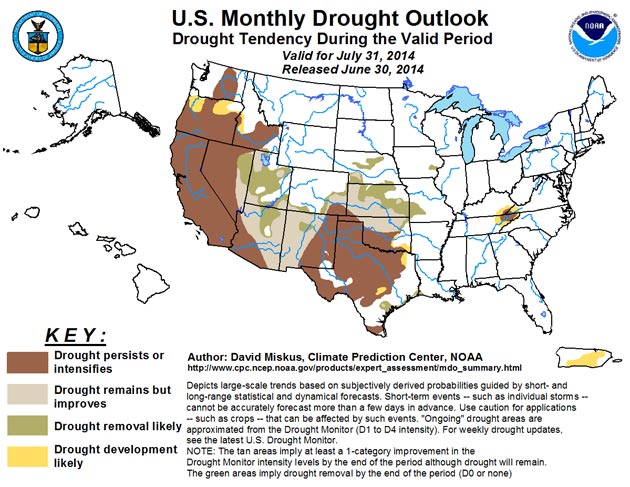 monthly drought